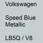 Preview: Volkswagen, Speed Blue Metallic, LB5Q / V8.